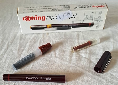 Rotring rapidograph - rapidograph, .10