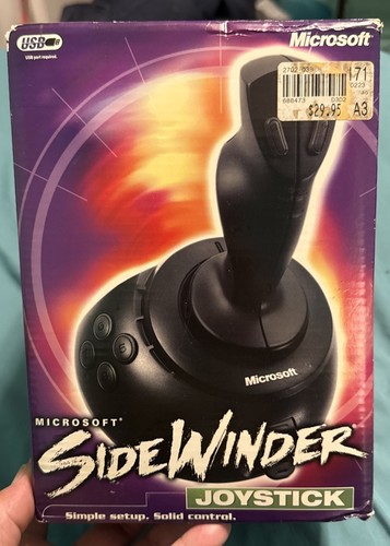Microsoft sidewinder joystick - microsoft,