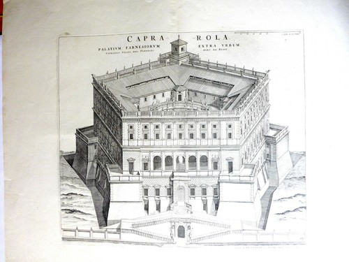 Caprarola palazzo farnese - palazzo,