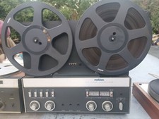 STEREO VINTAGE Revox A50 A77 Amplificatore giradischi THORENS TD160 bobine 