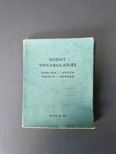 Scout vocabularies english - "scout, vocabularies: