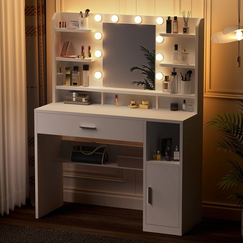 Tavolo trucco con specchio - tavolo,