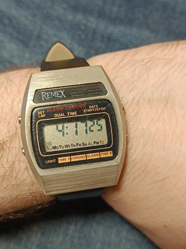 Orologio vintage digitale - , anni