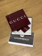 SCATOLA GUCCI ORIGINALE Box Foulard Sciarpa 24,5x24,5x2,5
