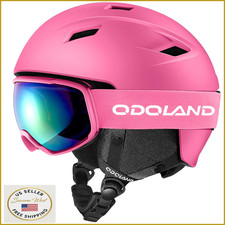 Set casco e occhiali da sci