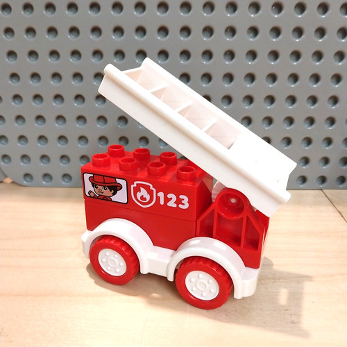 Lego duplo scala dei - scala, vigili