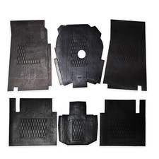 SERIE TAPPETI IN GOMMA PER FIAT 124 EPOCA BERLINA SPECIAL- TAPPETINI LASSY 10103