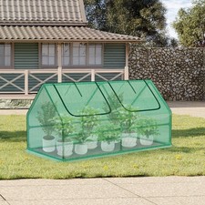 Aoodor 4x2x2 FT. Mini Serra Kit Esterno Interno Portatile Verde con Copertura PE