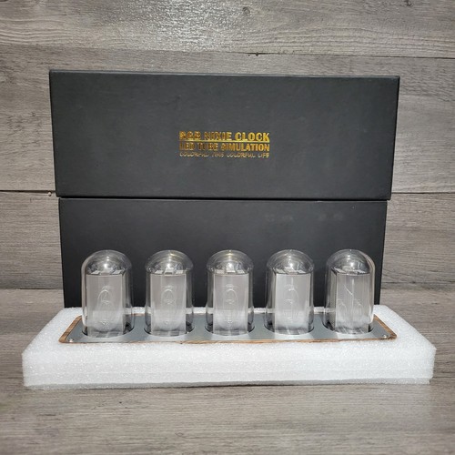 Rgb nixie orologio - nixie, led