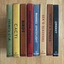 Observer’s 8 Book Collection Vintage Display