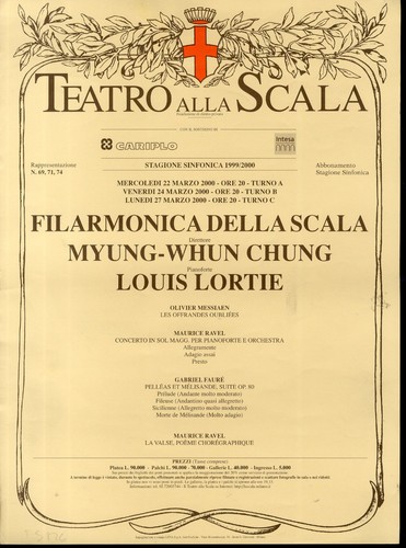 Teatro alla scala locandina - teatro,