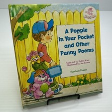 A Popple in Your Pocket and Other Funny Poems First Print 1986 Vintage Childrens