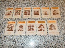 FIGURINE SQUADRA FIORENTINA COMPLETA CALCIATORI RITMO CALTAGIRONE 1969-70 ORIGIN