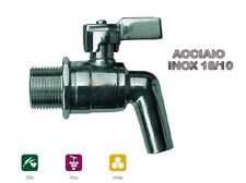 RUBINETTO A SFERA ACCIAIO INOX