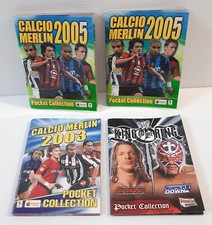 Calcio Merlin 2003 + 2005 + King of the Ring - Lotto 4 Album - Cod 012