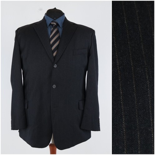 Blazer uomo righe - righe, grigio
