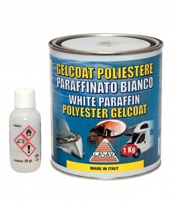 Gelcoat bianco paraffinato - gelcoat,
