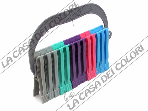 Mollette plastica conf 13 - mollette,
