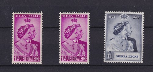 Sierra leone kgvi 1948 - kgvi, royal