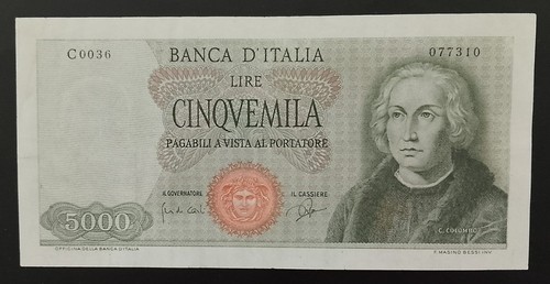 Repubblica italiana 5000 - repubblica, lire