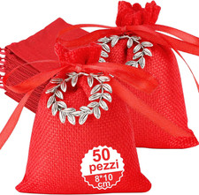 50Pz Bomboniere Laurea, Rosso