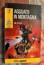 AGGUATO IN MONTAGNA  guerrieri della strada n.2  1°edizione 1990 librogame NUOVO