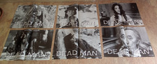set completo 6 fotobuste DEAD MAN Jim Jarmusch Johnny Depp Iggy Pop Mitchum RARE
