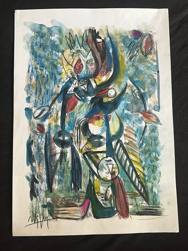 Wilfredo lam disegno quadro - disegno, e
