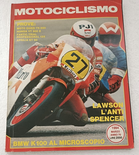 Motociclismo 1984 moto - motociclismo,