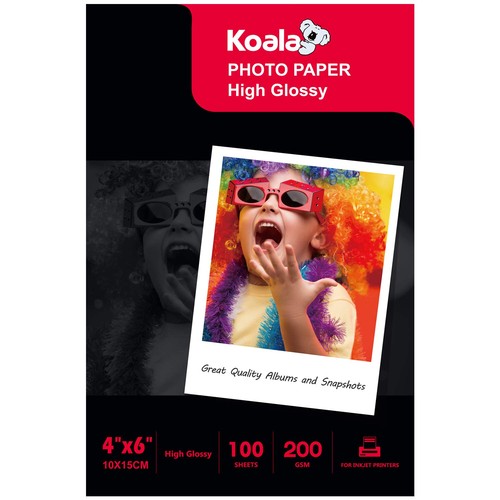 Koala carta fotografica - carta, lucida