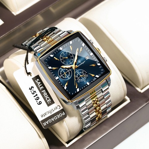Orologio polso quadrato da - da,