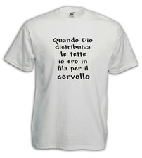 T-Shirt Fun J55 Quando Dio