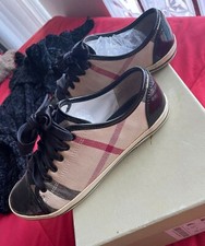 Sneakers Donna Firmate Burberry - Misura 37 - Usate Ma In Ottimo Stato