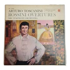 ARTURO TOSCANINI Rossini OVERTURES LP 33 GIRI NBC Orchestra Sinfonica MUSICA