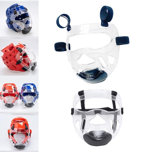 Maschera taekwondo trasparente - taekwondo,