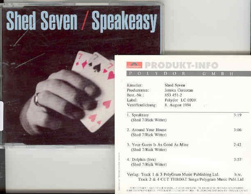 Shed seven speak easy ger - -, easy,