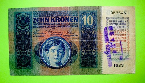 Austria kronen - 10, (1915)