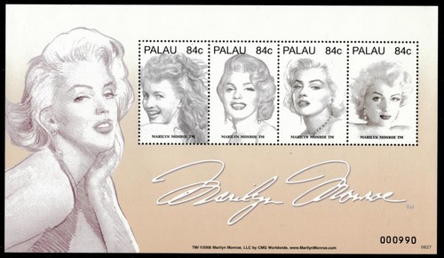 Palau 2006 marilyn monroe - -,