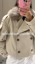 ZARA NUOVO TRENCH CORTO DONNA