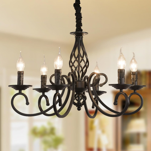 Lampadario rustico stile - lampadario,