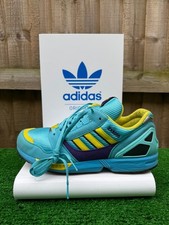 VINTAGE Adidas ZX 8000 AQUA OG TORSION ANNI 80 CASUAL 2009 IMBALLATE UK 9 MOLTO RARE