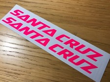 Santa Cruz Bikes 2x Adesivi