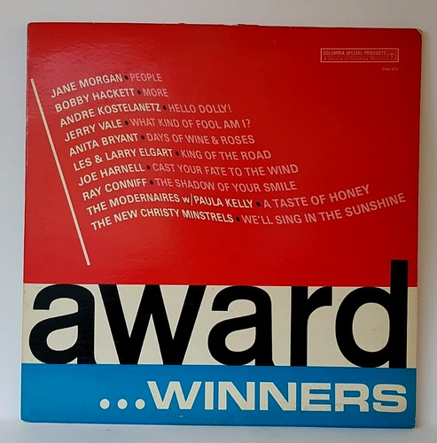 Artisti vari award winners - award,