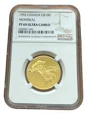 Canada 1992 oro 1/4 oz 100