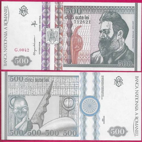 Romania 500 lei 1992 - 500, unc