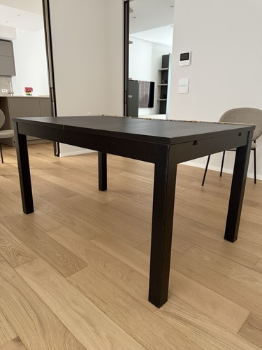 Tavolo nero ikea allungabile - ikea,