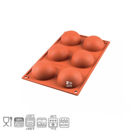 Stampo silicone half sphere - silicone,