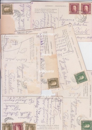 Lotto affrancature 1900 bosnia - affrancature,