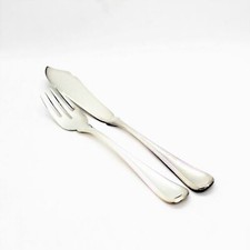 Servizio 18 Posate Pesce in Argento 800 - Cesa 1882 Stile Windsor