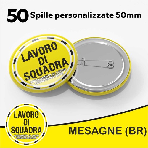 Spille 50mm spilla - da,
